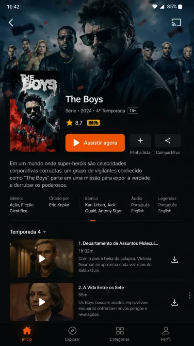 Detalhes de um filme no Youcine